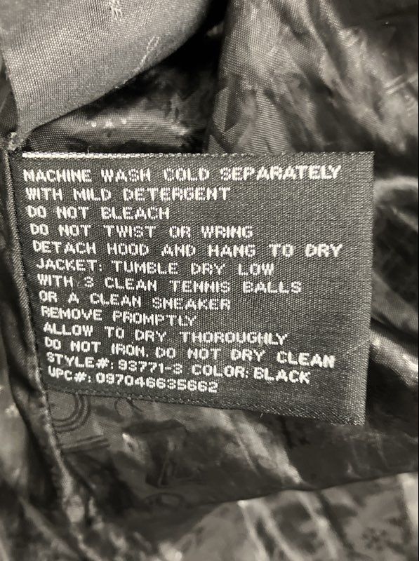 ZeroXposuer Women's Black Long Down Insulated Puffer Coat Size L