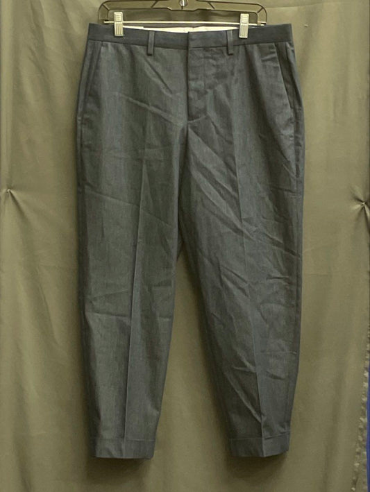 Express Men's Navy Blue Cropped Chino Dress Pants 31x30 NWT