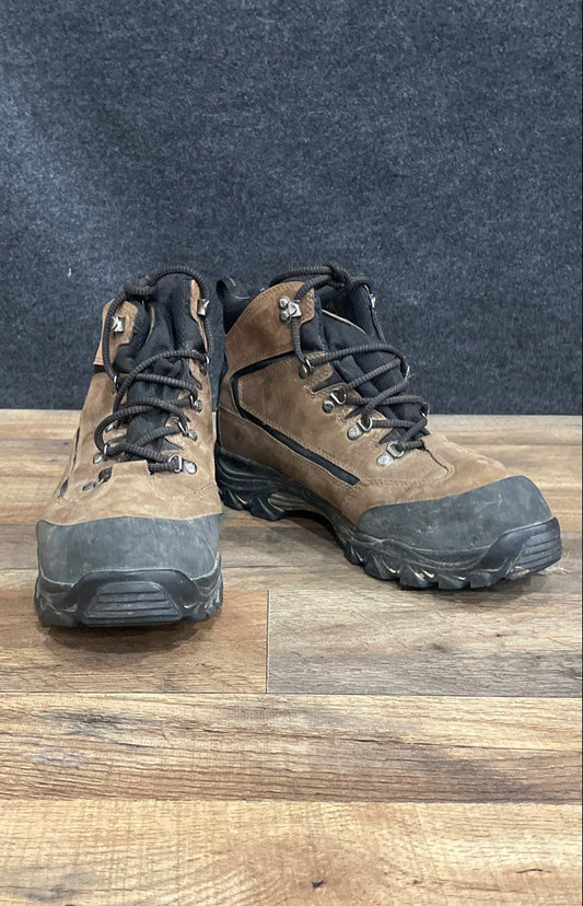 Wolverine Spencer Brown Leather Hiking Work Boots Men's Size 10M