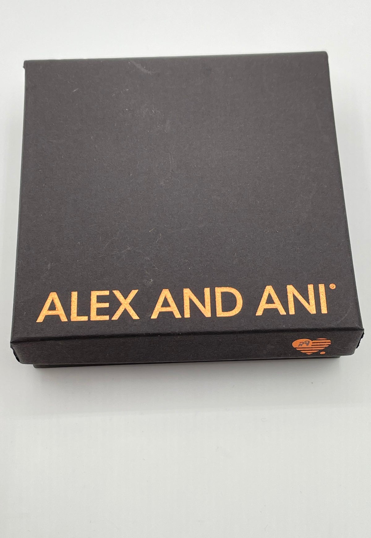 Alex And Ani Silver Tone Mixed Metal Sweet 16 Charm Bangle Bracelet In Box 11.3g
