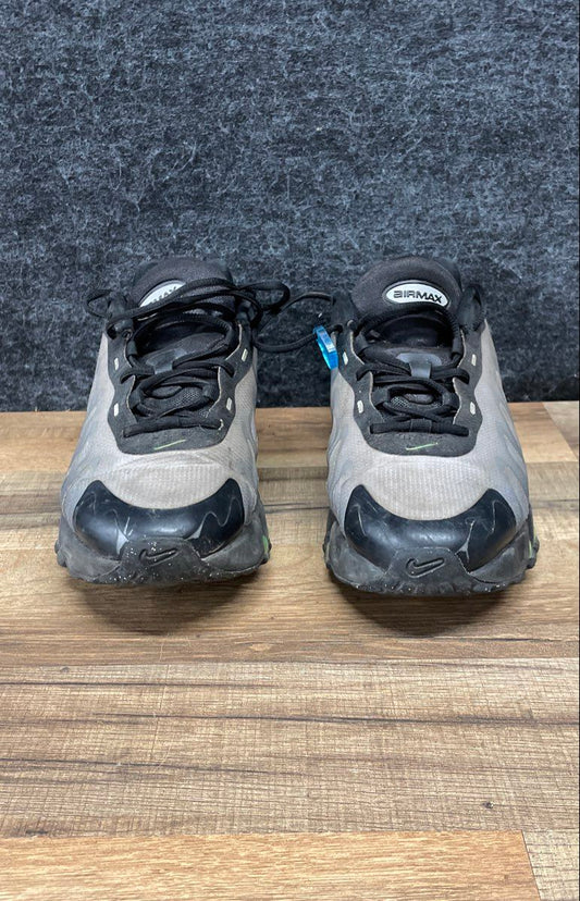 Nike Air Max Dn Light Smoke Grey Black Youth Running Shoes Size 7Y HF7310-005