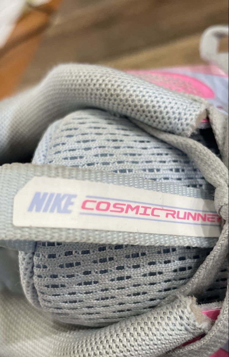 Nike Downshifter 12 Pink Blue Grey Youth Running Shoes Size 6Y