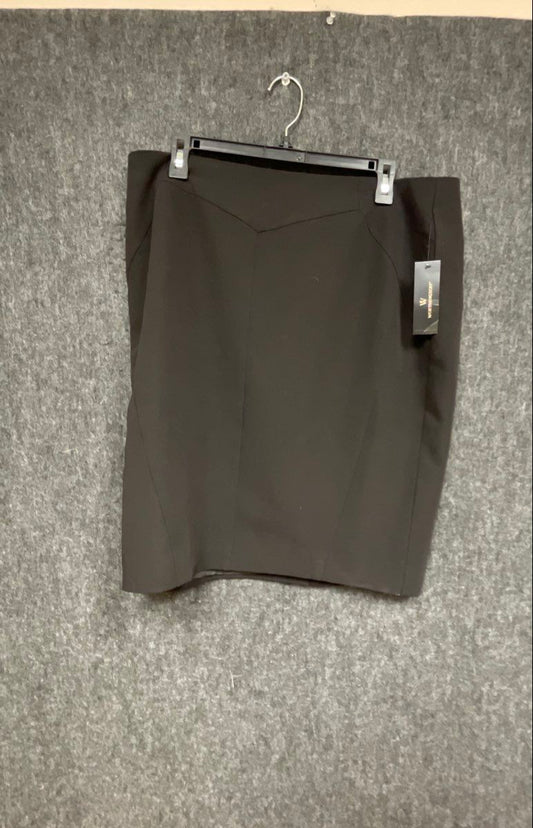 Worthington Women's Black Pencil Skirt Career Office NWT Size 16