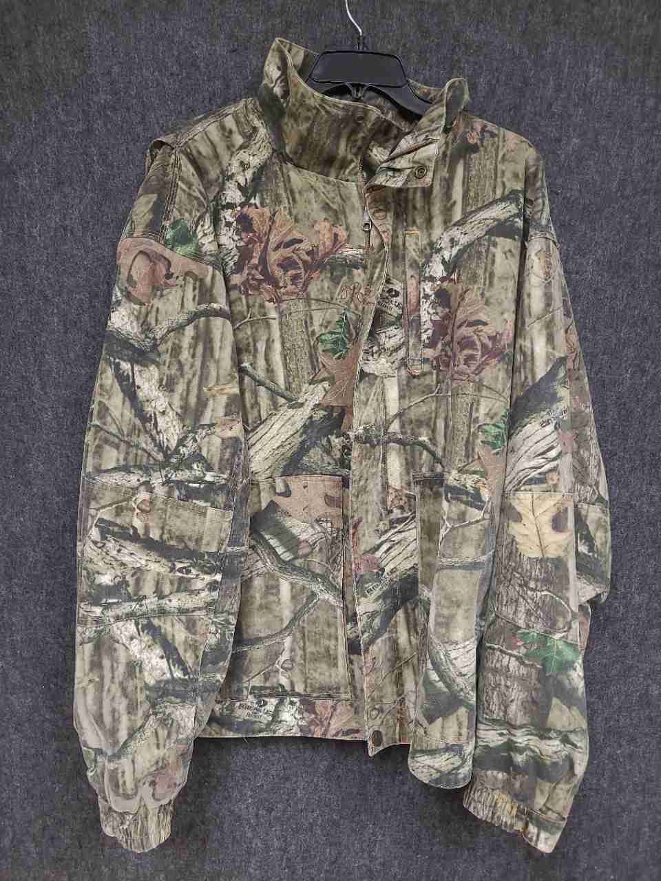 Redhead Silent-Hide Mossy Oak Break-Up Infinity Camo Hunting Jacket Sz 2XLT