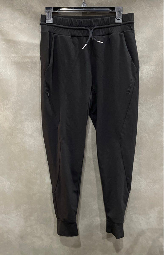 BYLT Men's Active Jogger Black Viscose Nylon Spandex Drawstring Pants Sz S