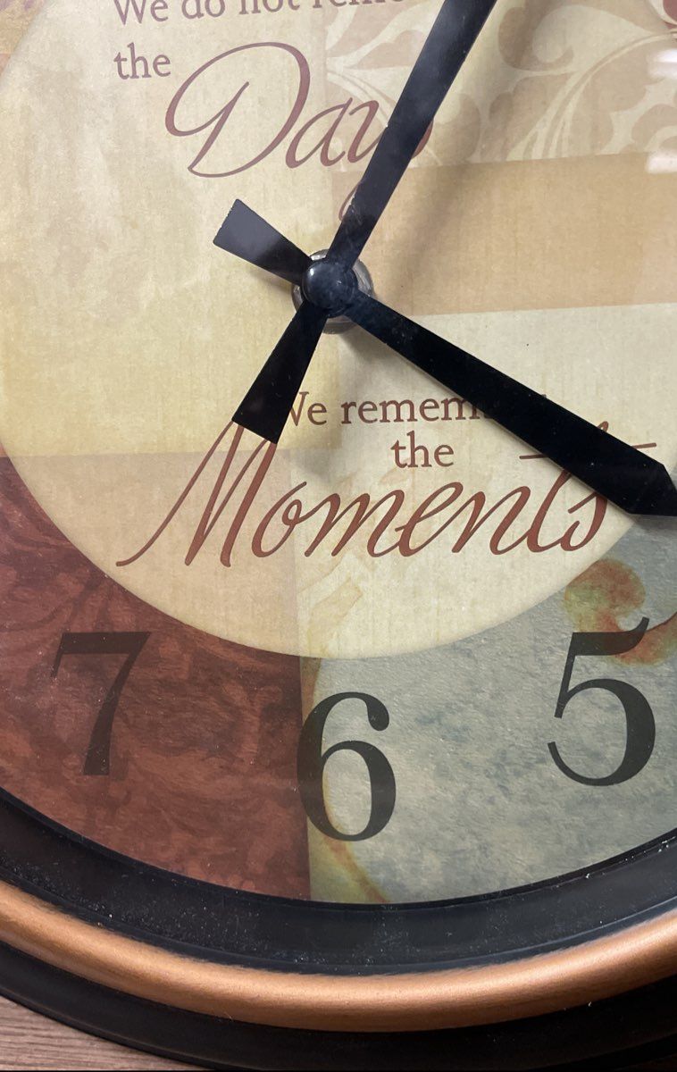 Allen & Roth Analog Round Wall Clock