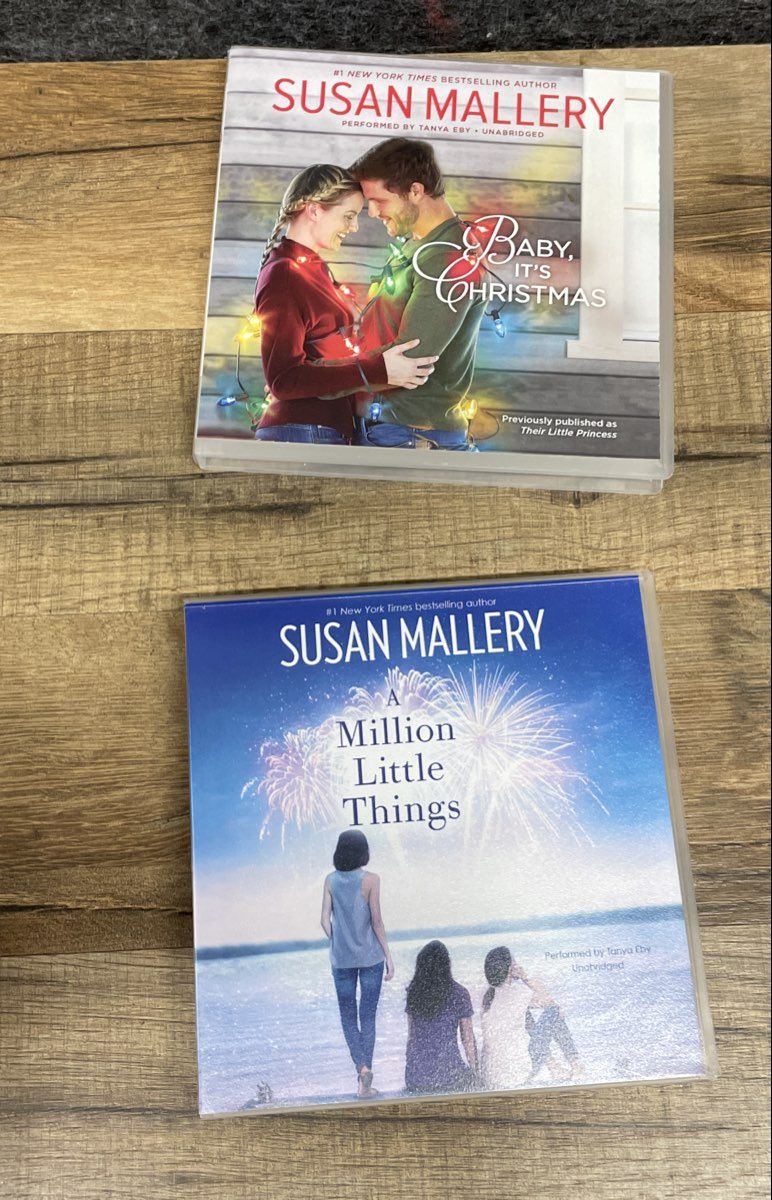 Susan Mallery Audiobook Lot 4 Titles CD Romance Unabridged Collection