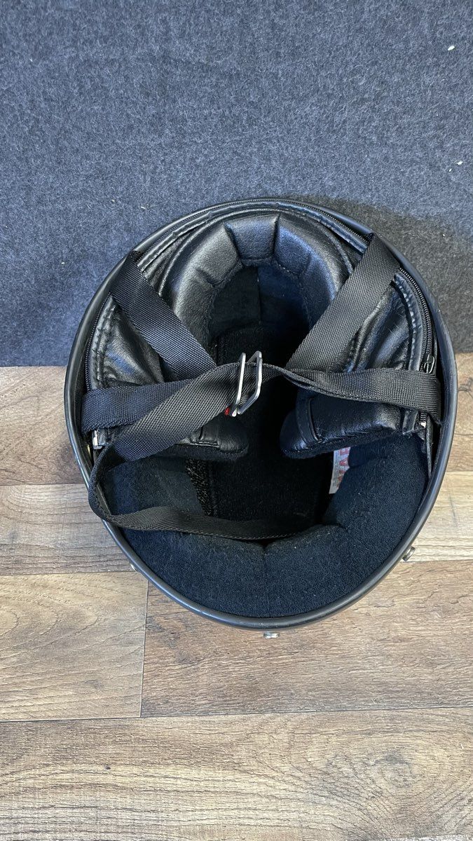 Black DOT Helmet - Size Large