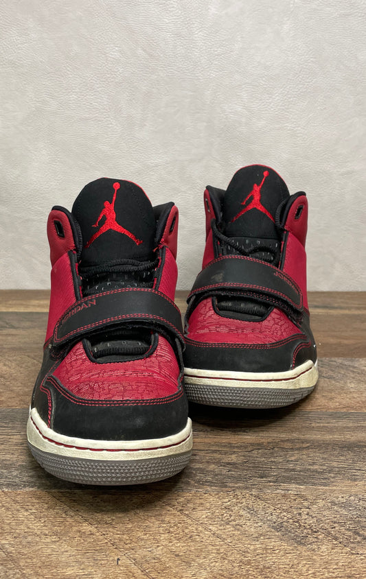 Nike Jordan SC-3 Gym Red Black White Mid Top Basketball Sneakers Size 10