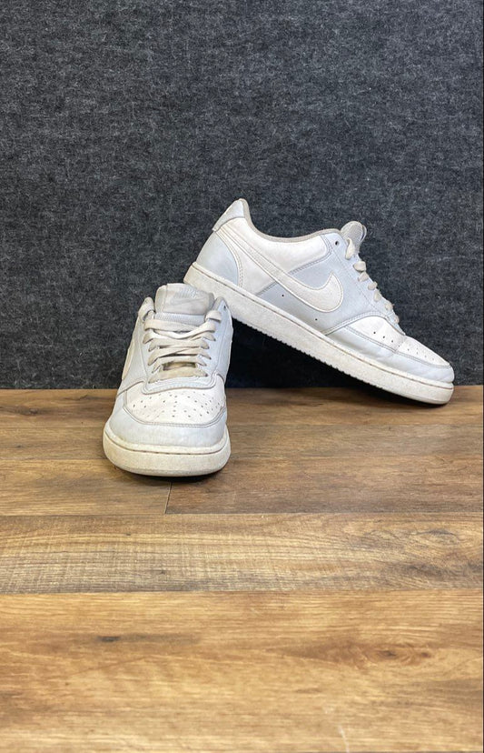 Nike Court Vision Low Next Nature Pure Platinum White Women's Size 9