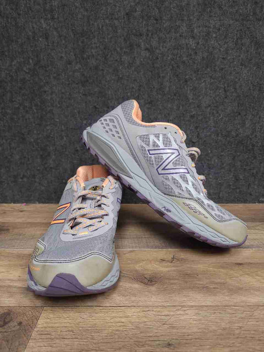 New Balance Leadville 1210 Grey Purple Trail Running Shoes Women's Size 10.5