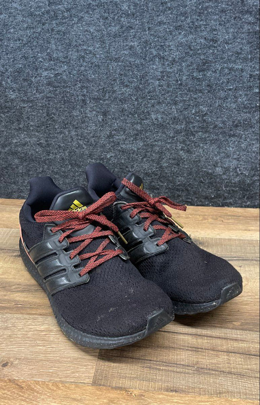 Adidas Ultraboost DNA Core Black Solar Red Running Shoes Men's Size 11