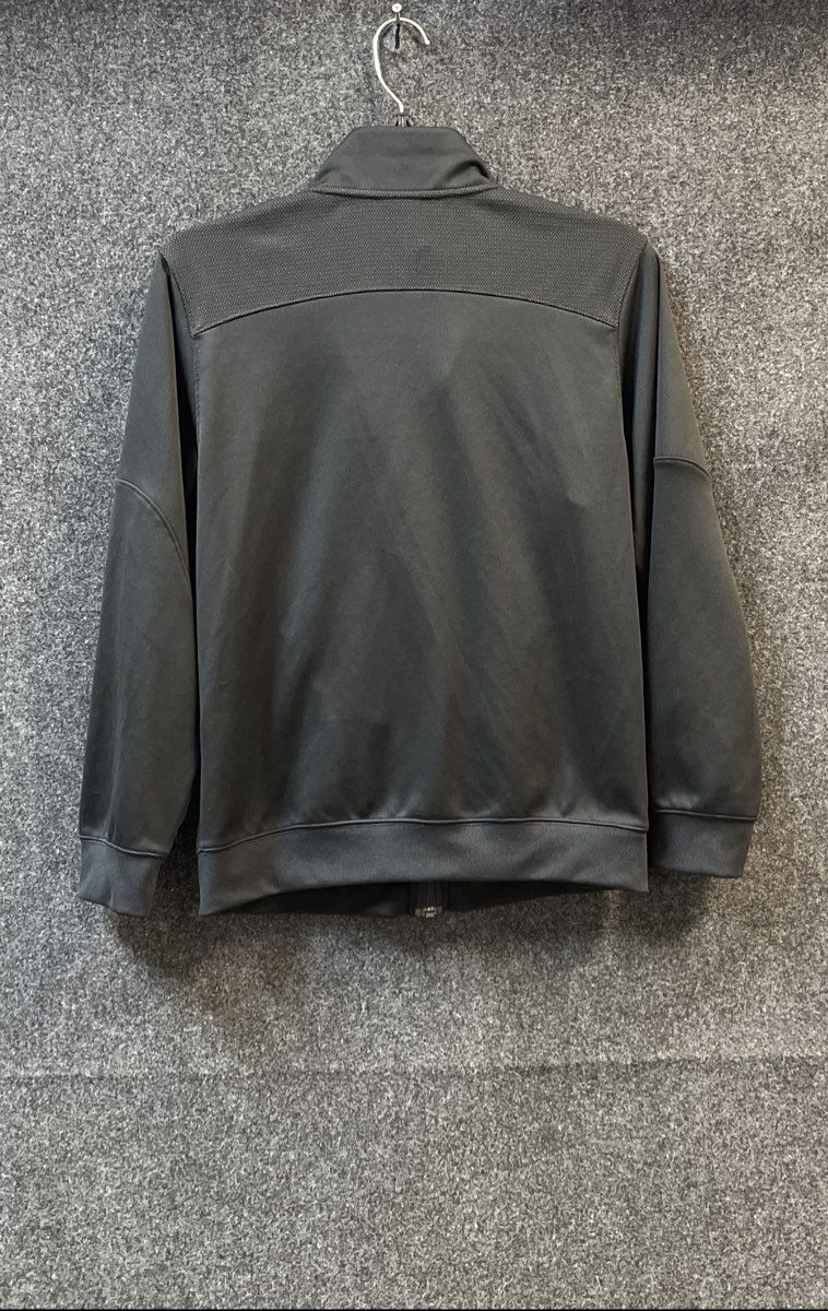 Jordan Boys Black Dri-Fit Full Zip Track Jacket Jumpman Logo Sz L 12-13 YRS
