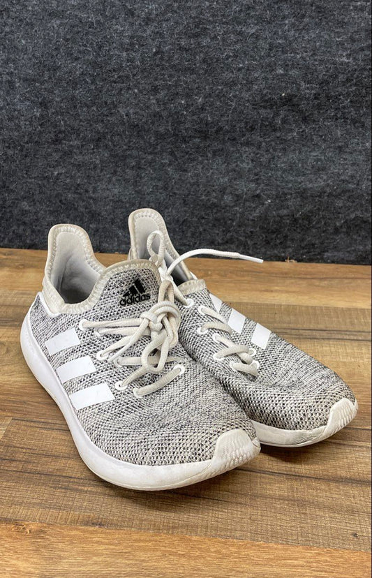 Adidas Cloudfoam Pure 2.0 Grey White Women's Running Sneakers Size 6