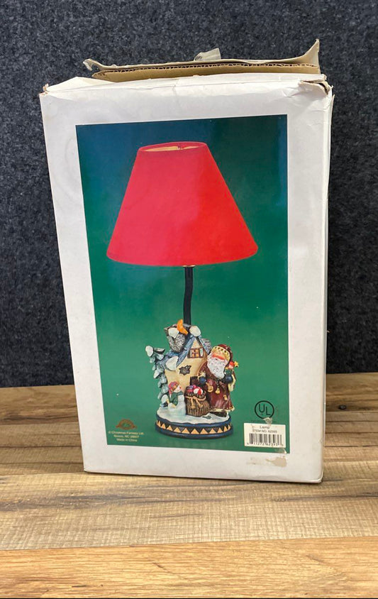 Christmas Fantasy LTD. Santa Lamp (Untested)