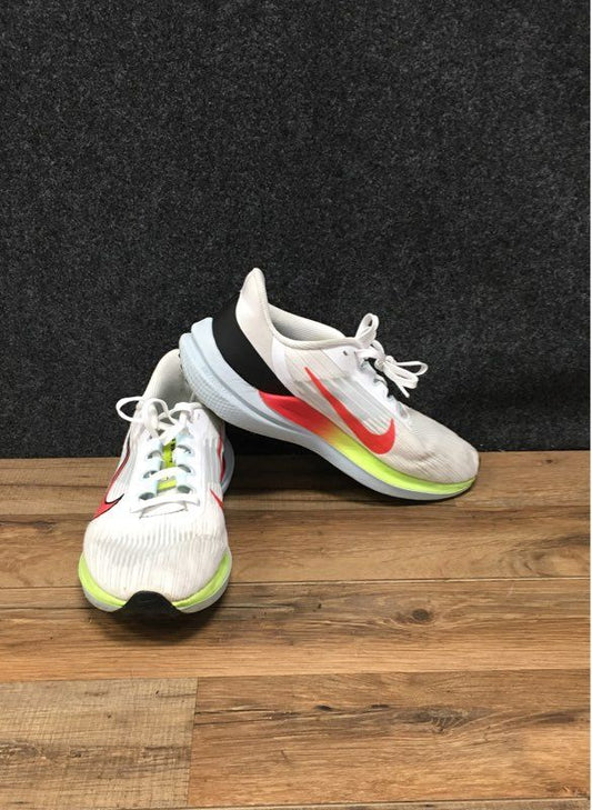 Nike Air Winflo 9 White Crimson Running Shoes DX3352-100 Women's Size 8