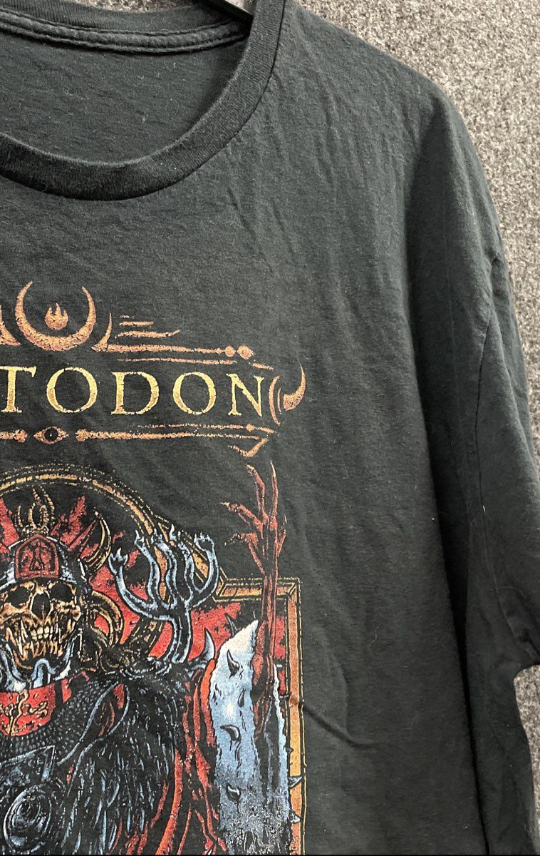Mastodon Heavy Metal Band Graphic T-Shirt Reprint Sz 2XL