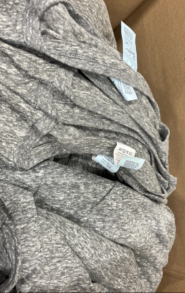 Assorted Brands Bulk Lot T-Shirts Black Heather Gray Men Women Youth Mixed Sz