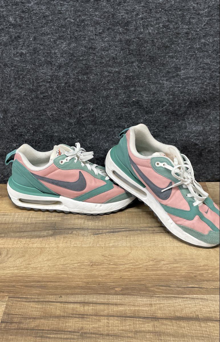 Nike Air Max Dawn Pink Oxford Dark Teal Green Women's Sneakers Size 6.5