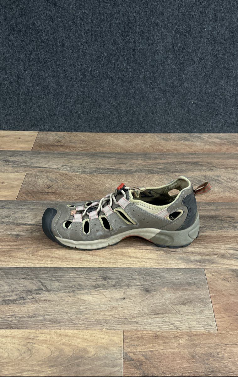 KEEN Venice Waterproof Leather Hiking Sandals Brown Women's Size 8