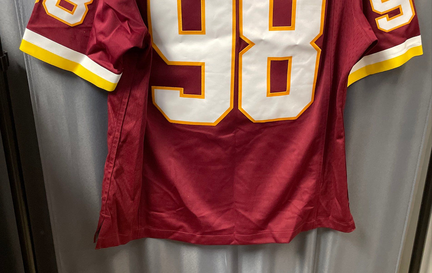 Nike Men's Washington Redskins Brian Orakpo #98 On Field Jersey Burgundy Sz L