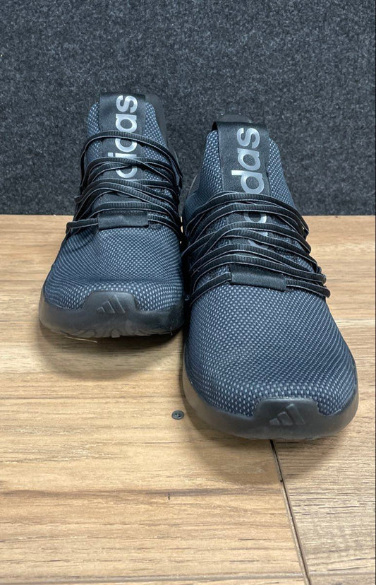 adidas Lite Racer Adapt 7.0 Core Black Grey Slip On Sneakers Men's Size 13