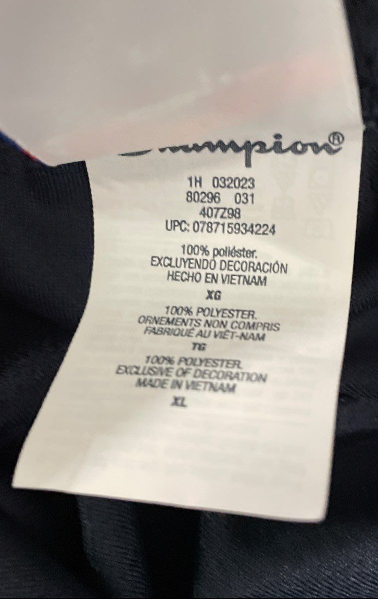 Champion Men's Blue Polyester Athletic Shorts Sz XL NWT