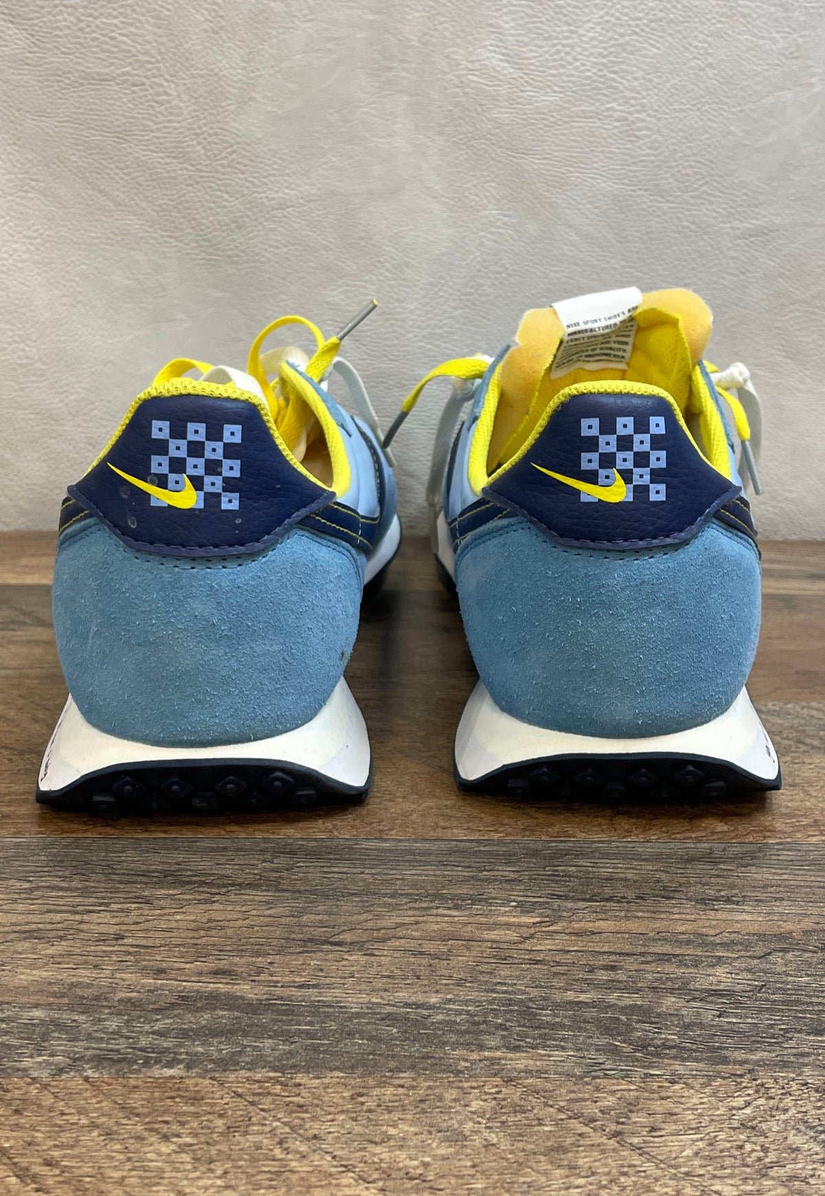 Nike Waffle One Royal Blue University Gold Navy Sneakers DM8323-400 Size 15