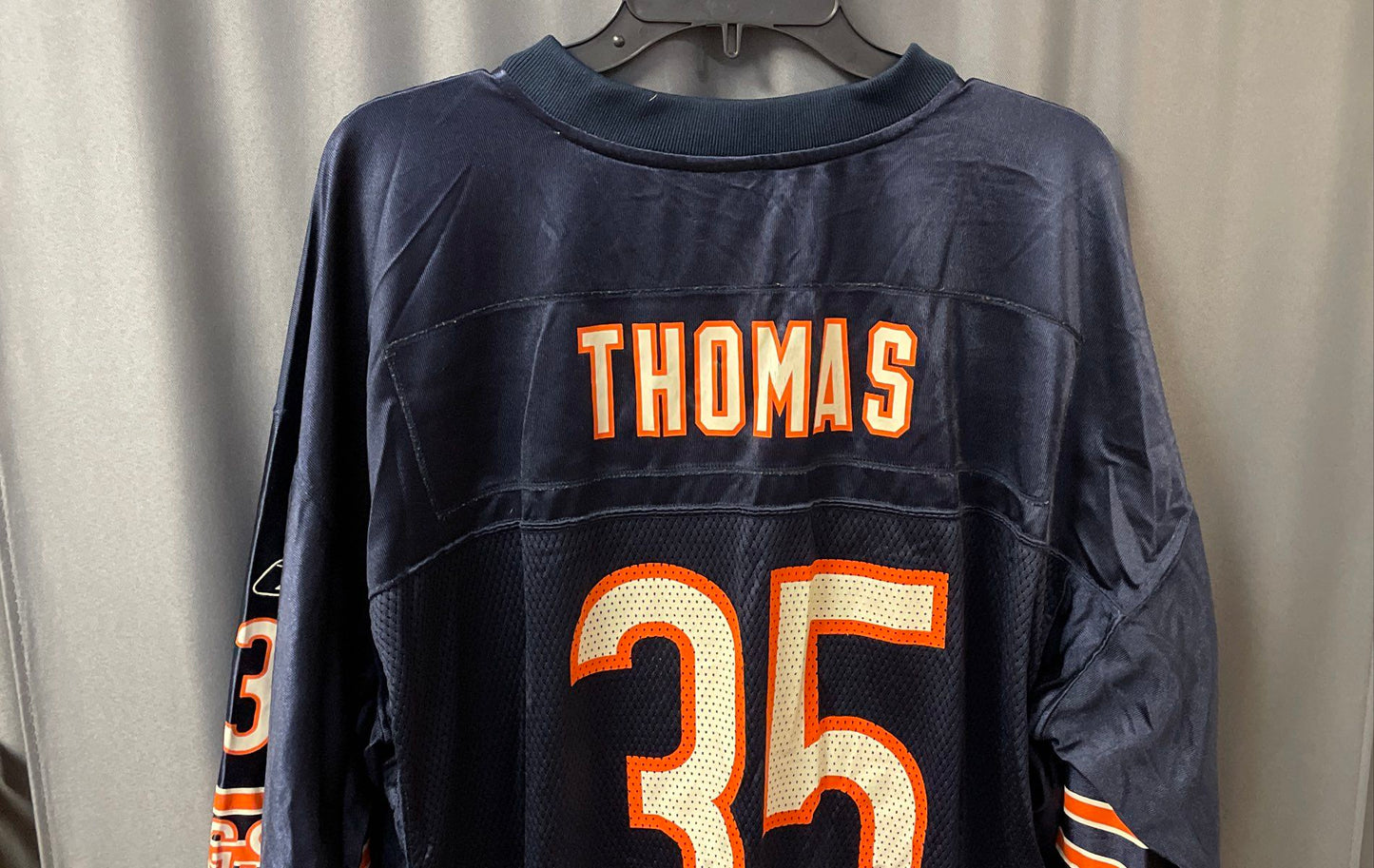 Vintage 2001-04 Chicago Bears Anthony Thomas #35 Jersey Reebok NFL Sz XL