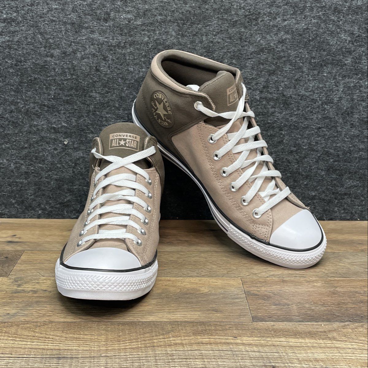 Converse Chuck Taylor All Star Madison Mid Tan Brown Sneakers 11
