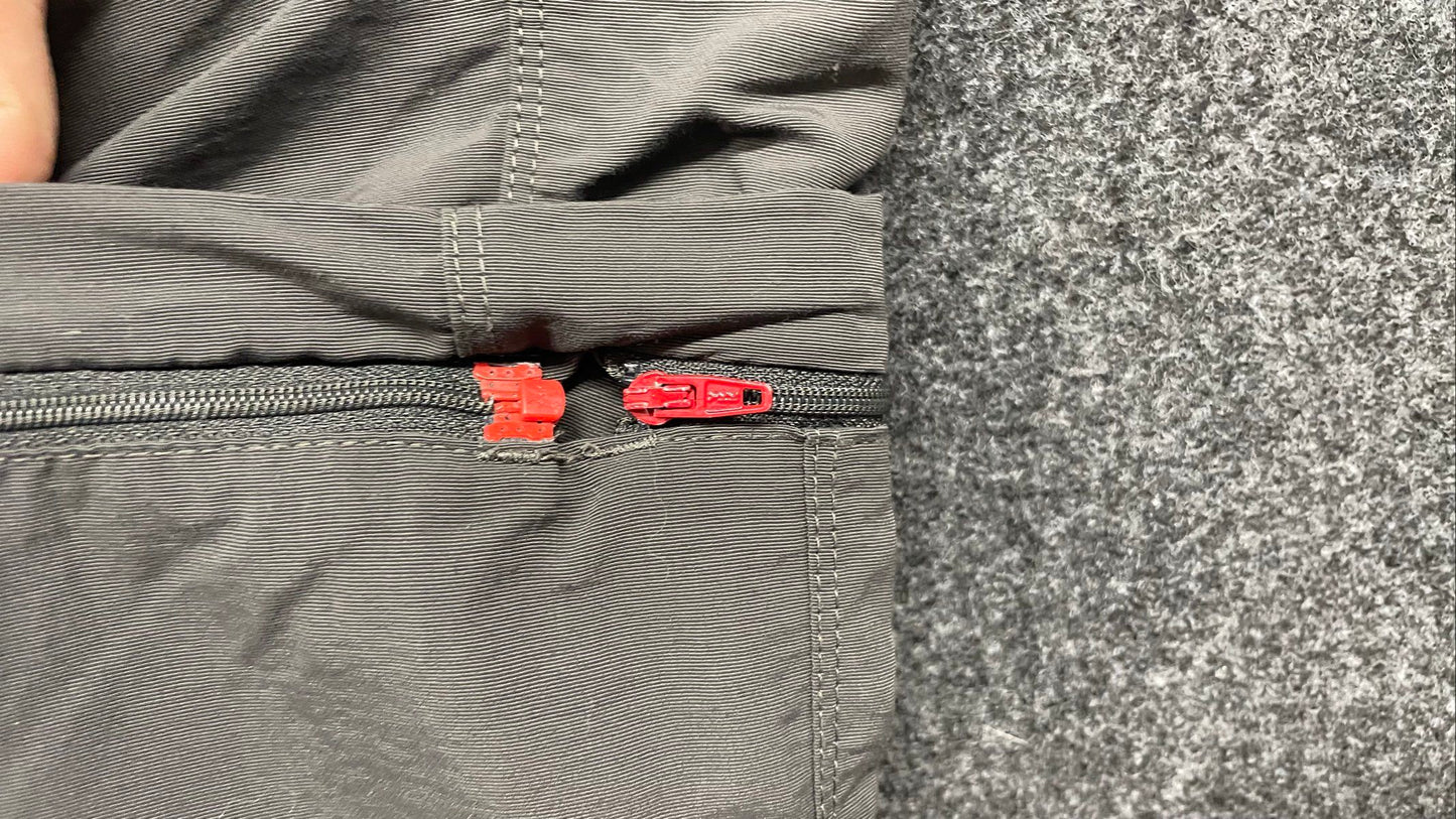 The North Face Men's Horizon Convertible Hiking Pants Gray Zip Off Cargo Sz L
