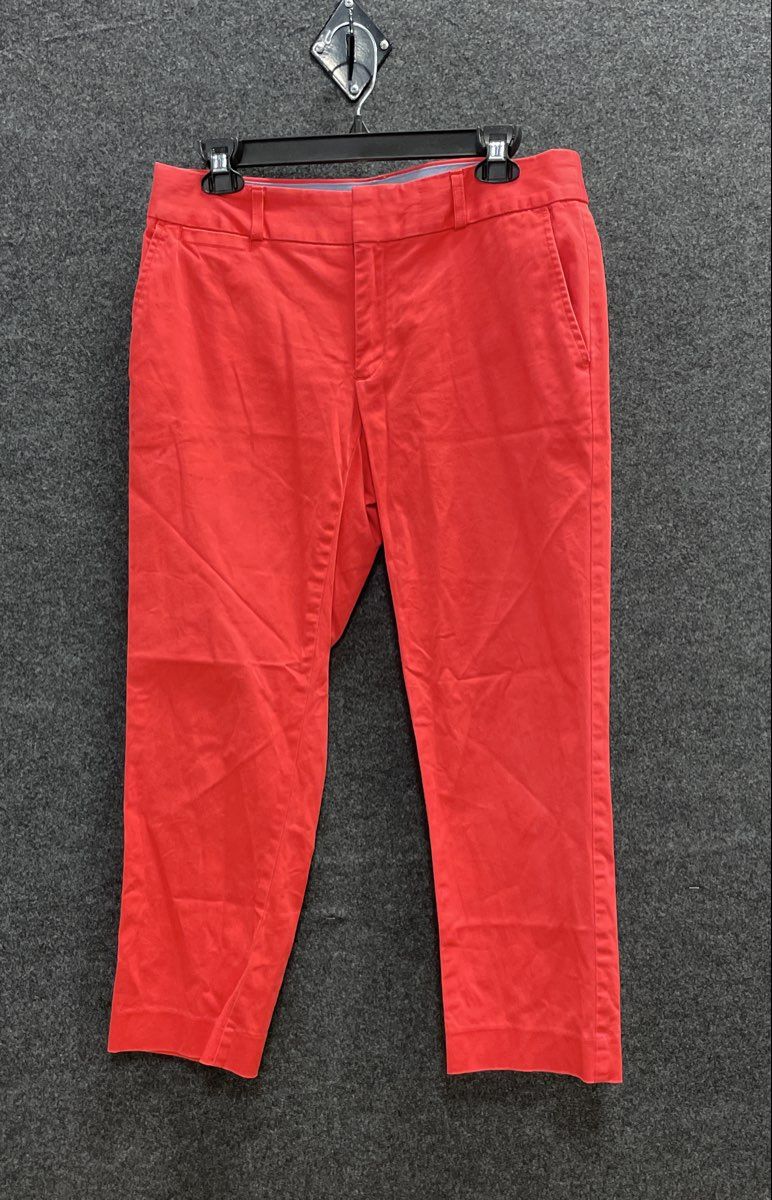 Banana Republic Women's Coral Stretch Chino Ankle Straight Leg Pants Sz 6