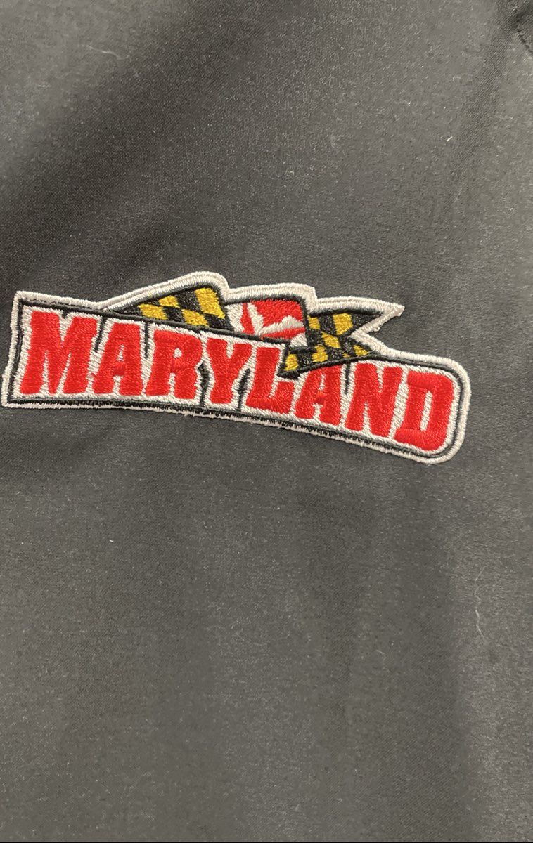 Under Armour Men's Maryland Terrapins 1/4 Zip Pullover Jacket Black Sz L