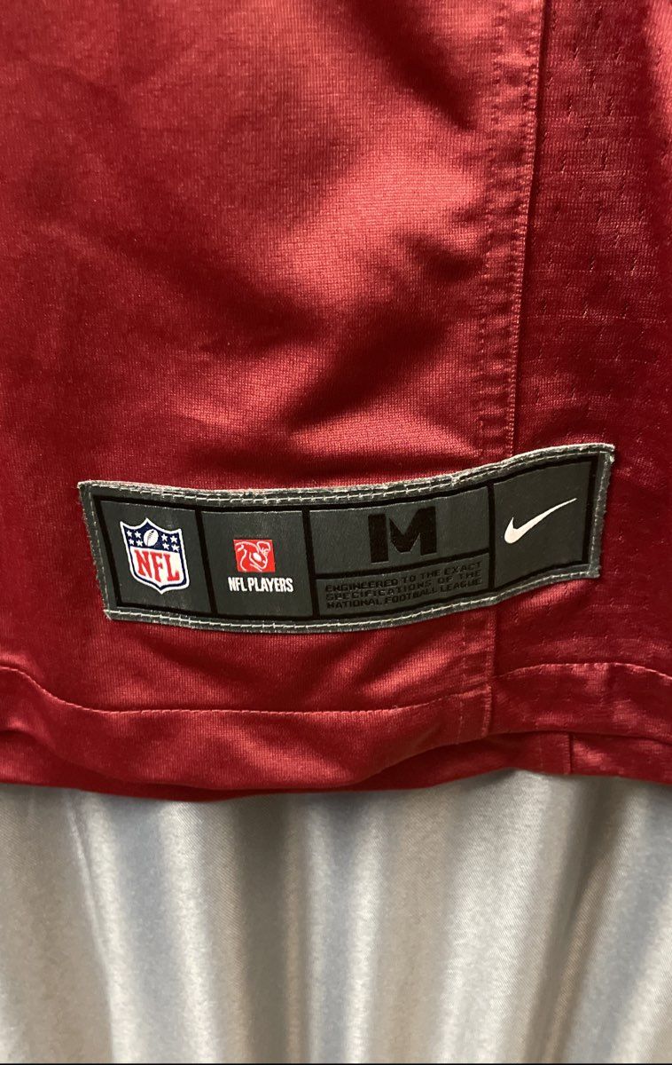 Nike Men's Washington Taylor Heinicke #4 Burgundy NFL Football Jersey Size M