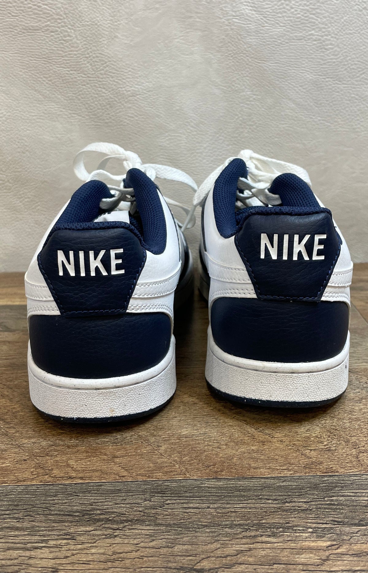 Nike Court Vision Low Midnight Navy White Men's Sneakers Size 10