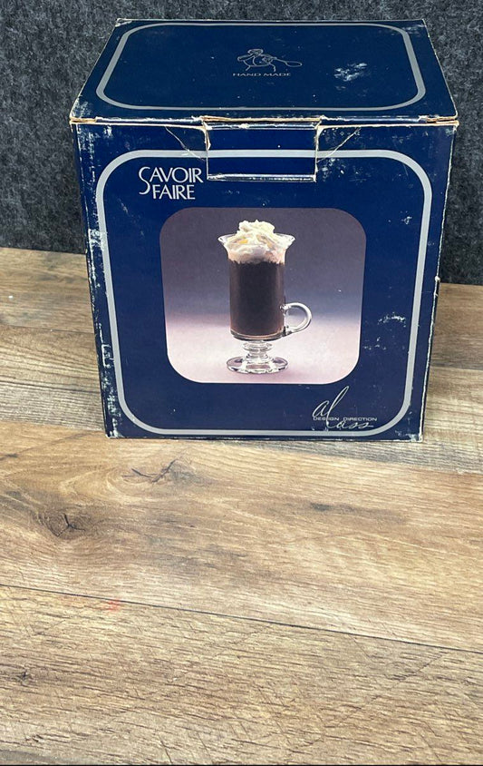 Savior Faire Irish Coffee Glass Set