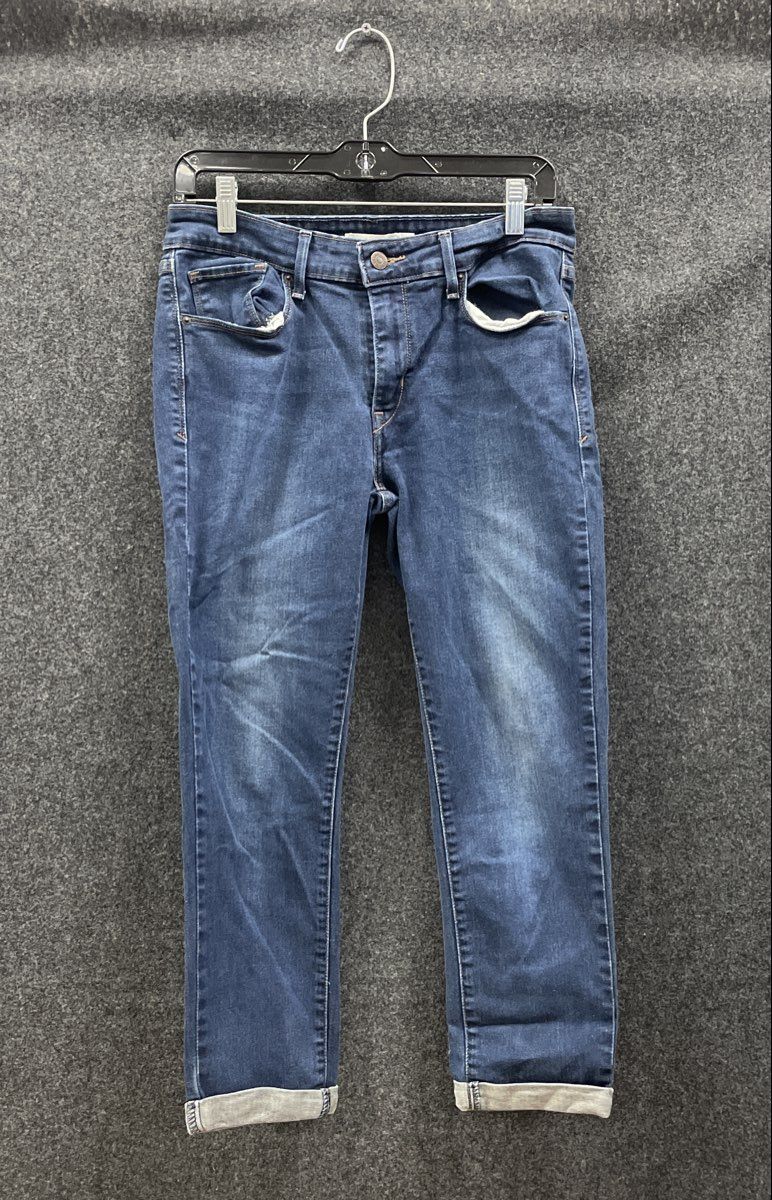 Levi's Women's Mid Rise Skinny Blue Denim Jeans Size 30