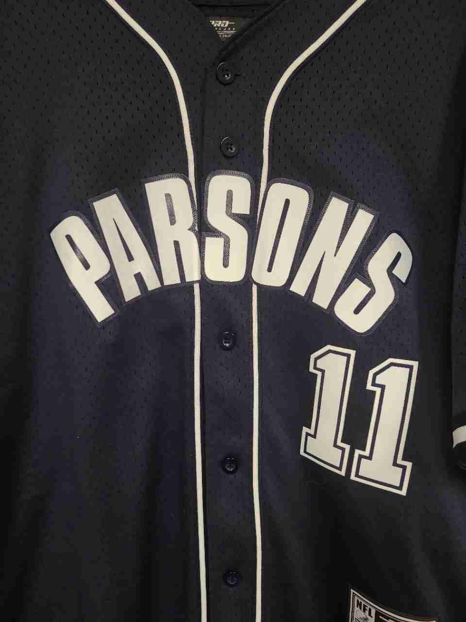 Pro Standard Men's Jersey Navy Dallas Cowboys Micah Parsons #11 Mesh Sz XL