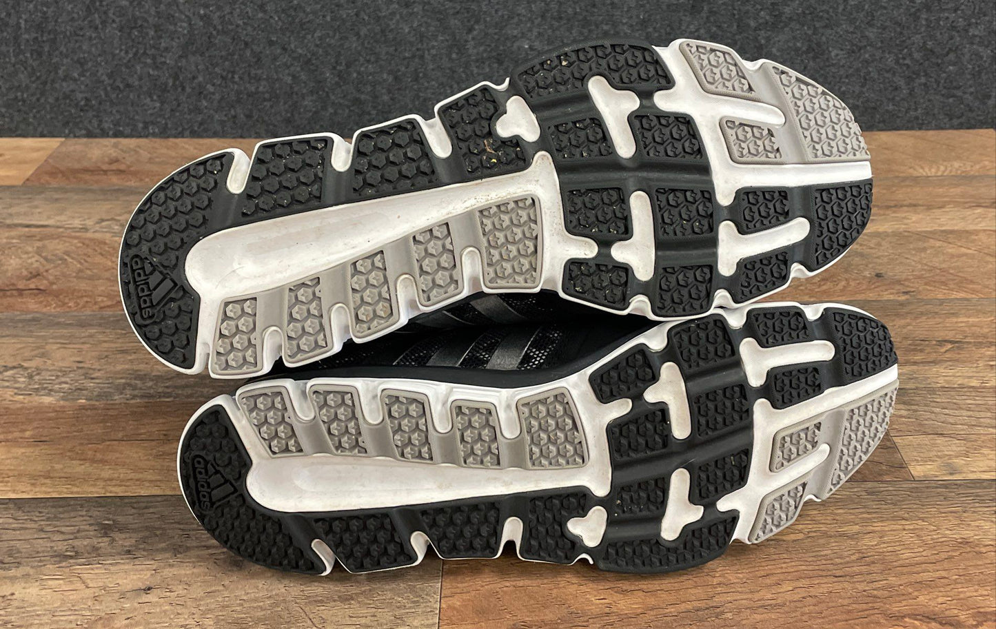 Adidas Speed Trainer 2 Black Metallic Silver White Men's Size 13.5