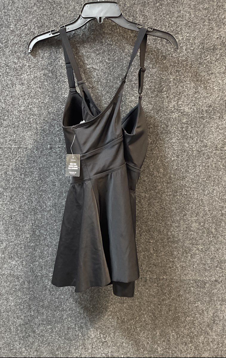 Torrid Women's Black Swim Dress Tankini Top Wire-Free NWT Sz 1 D/DD