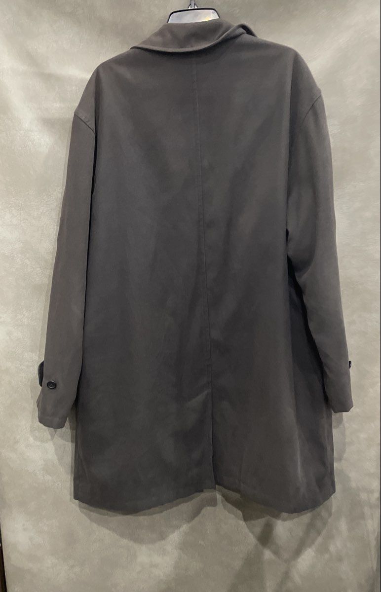 Joseph Abboud Men's Black Jacket Coat Zip-out Wool Blend Liner Button Front