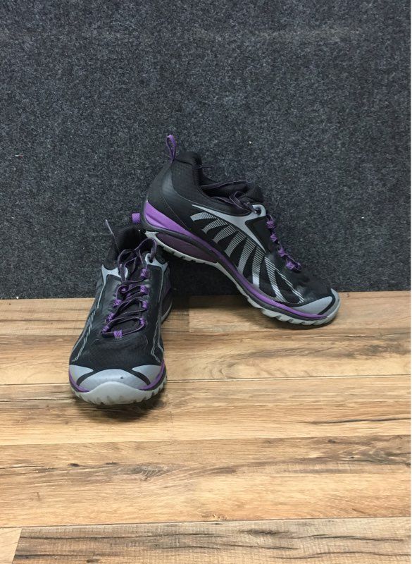 Merrell Siren 3 Edge Q2 Black Purple Womens Hiking Trail Shoes Size 10W