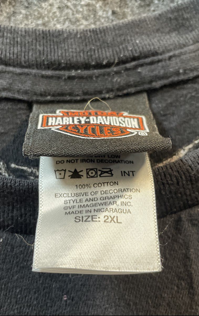 Harley-Davidson Barnett El Paso TX Skull Graphic T-Shirt Black Sz 2XL