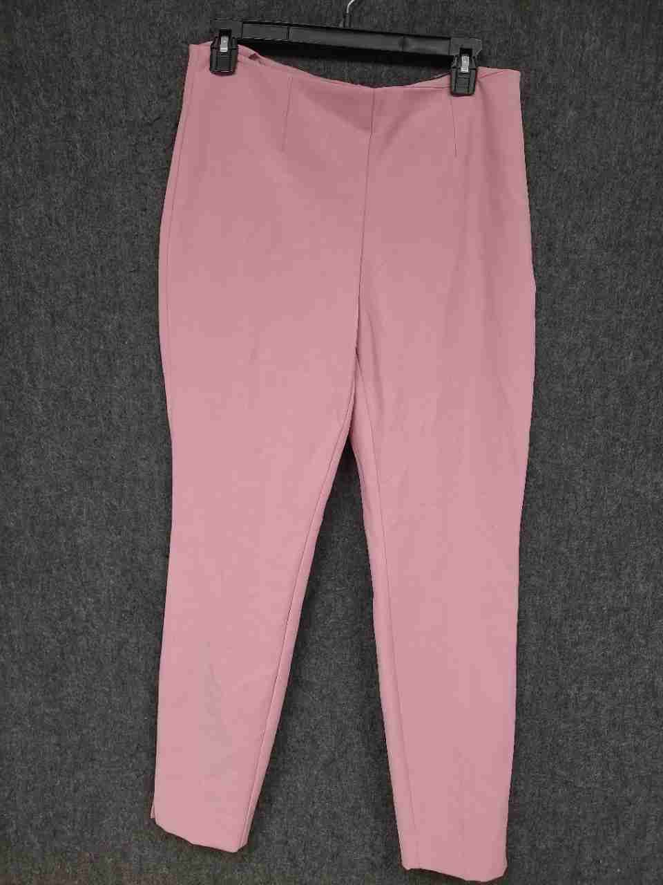 White House Black Market Women's The Skinny Pants Mineral Pink Stretch Sz 8R NWT