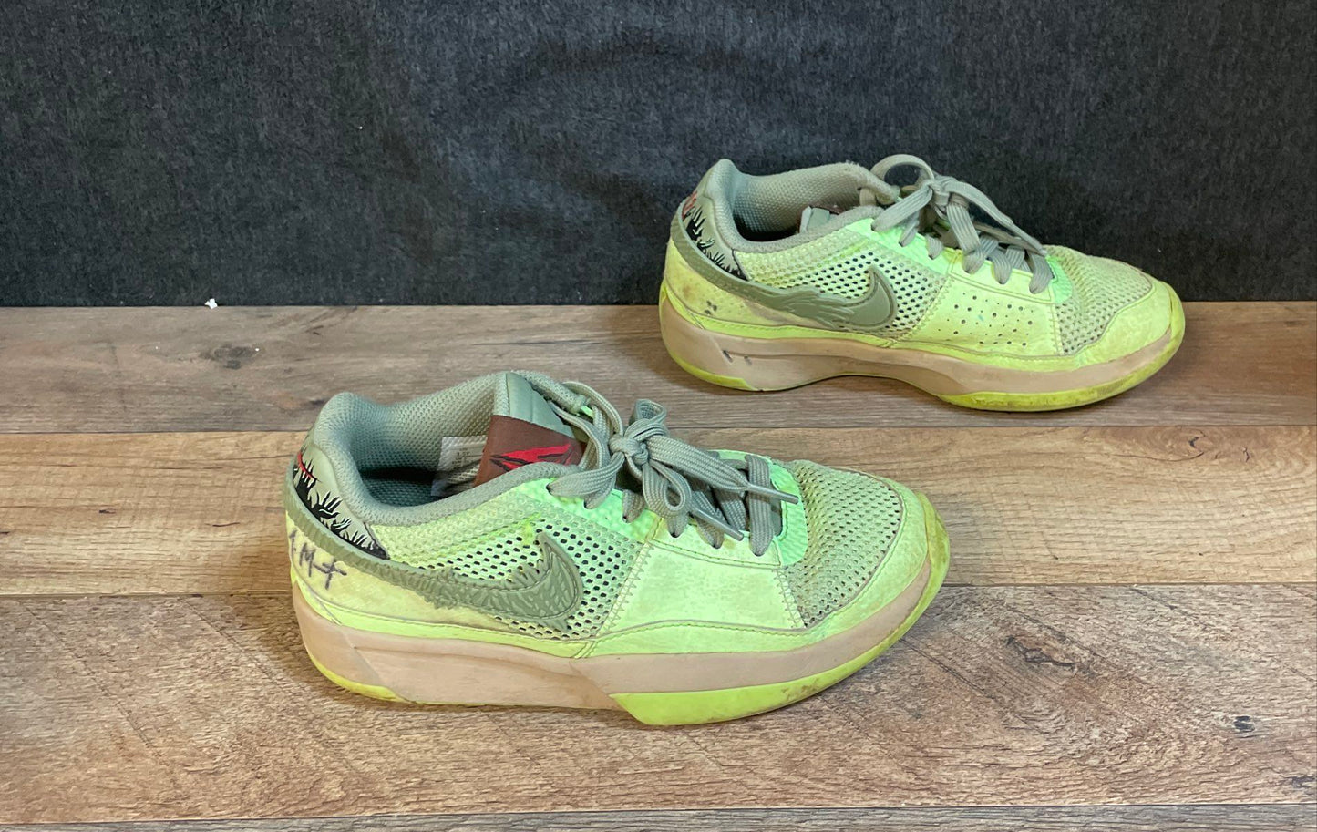 Nike Ja 1 Zombie Halloween Basketball Shoes Youth Size 3.5Y