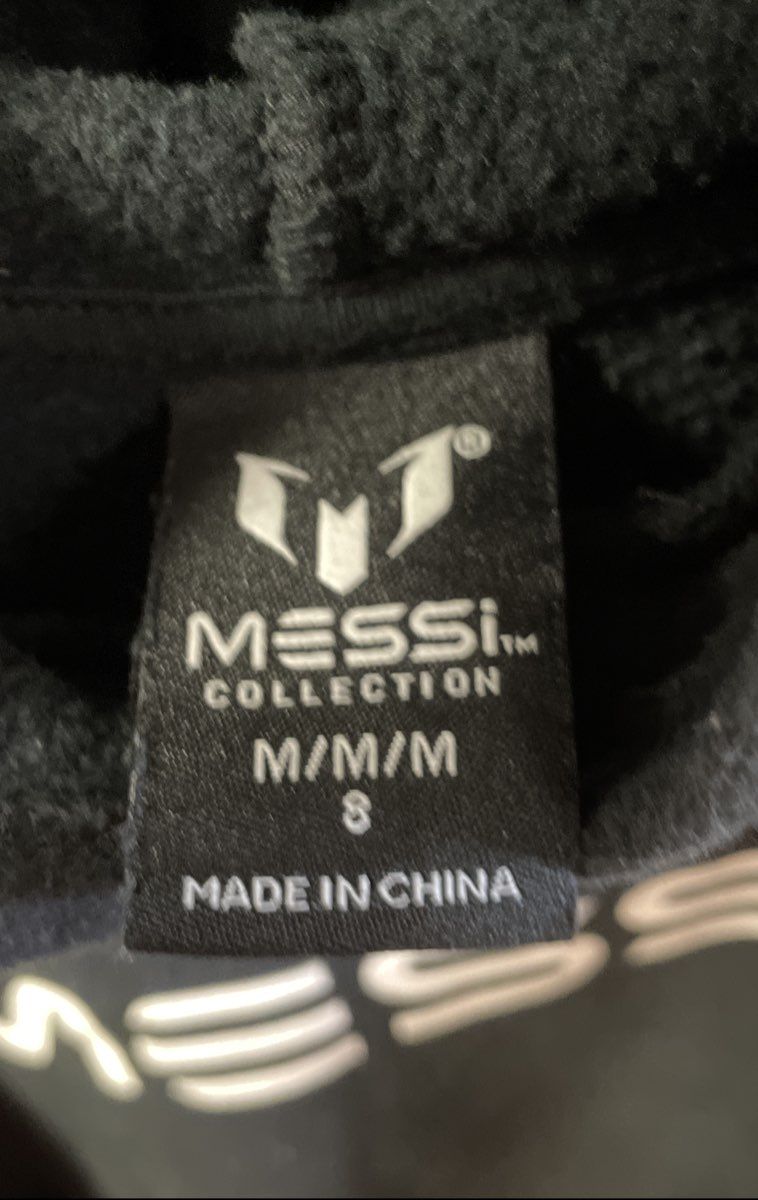 Messi Collection Youth Pullover Hoodie Black Pink Graphic Messi 10 Sz M 8