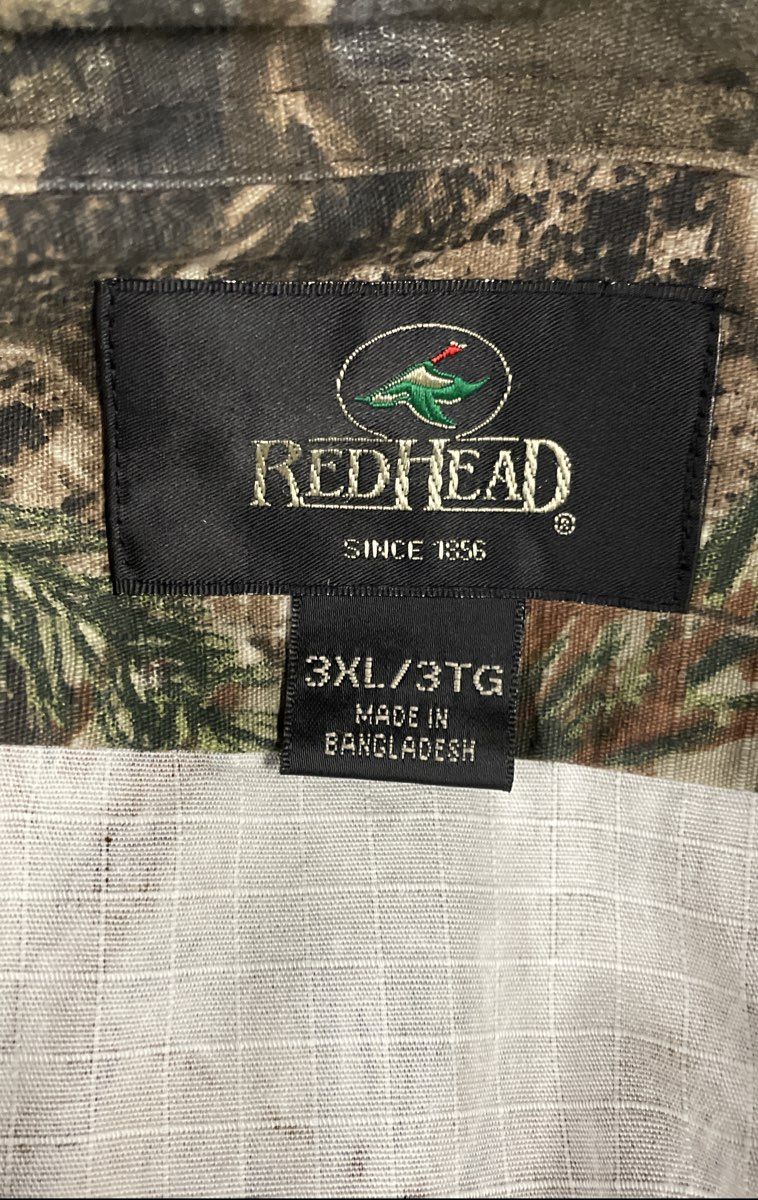 RedHead Men's Realtree AP Camo Long Sleeve Button Down Hunting Shirt Size 3XL