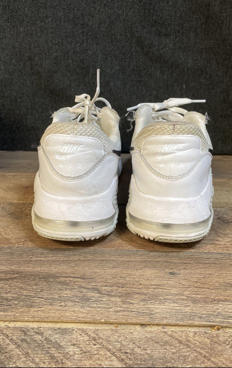 Nike Air Max Excee White Black Men's Running Shoes Size 10.5