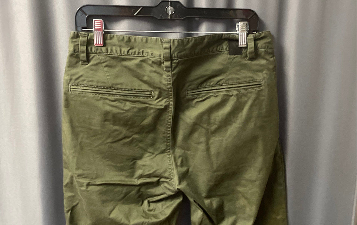 Vuori Men's Olive Green Cotton Stretch Chino Pants Sz 30