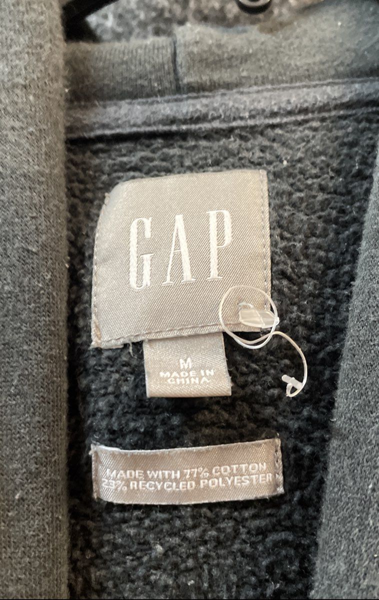 Gap Men's Jean-Michel Basquiat Crown Graphic Pullover Hoodie Gray Sz M